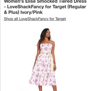 Loveshackfancy x Target dress